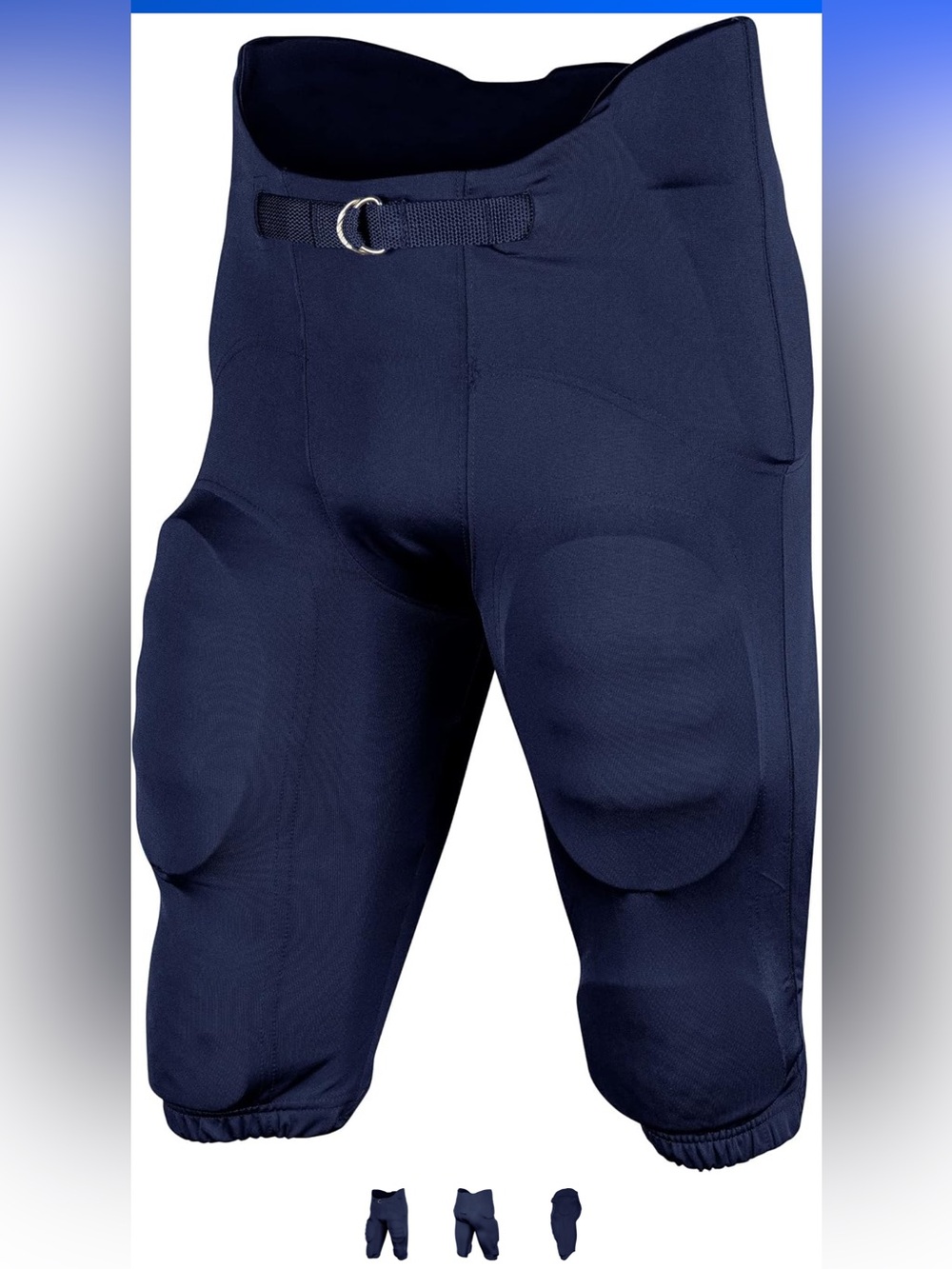 Champro Terminator 2 Integrated Adult Football Pants with Built-in Pads L
